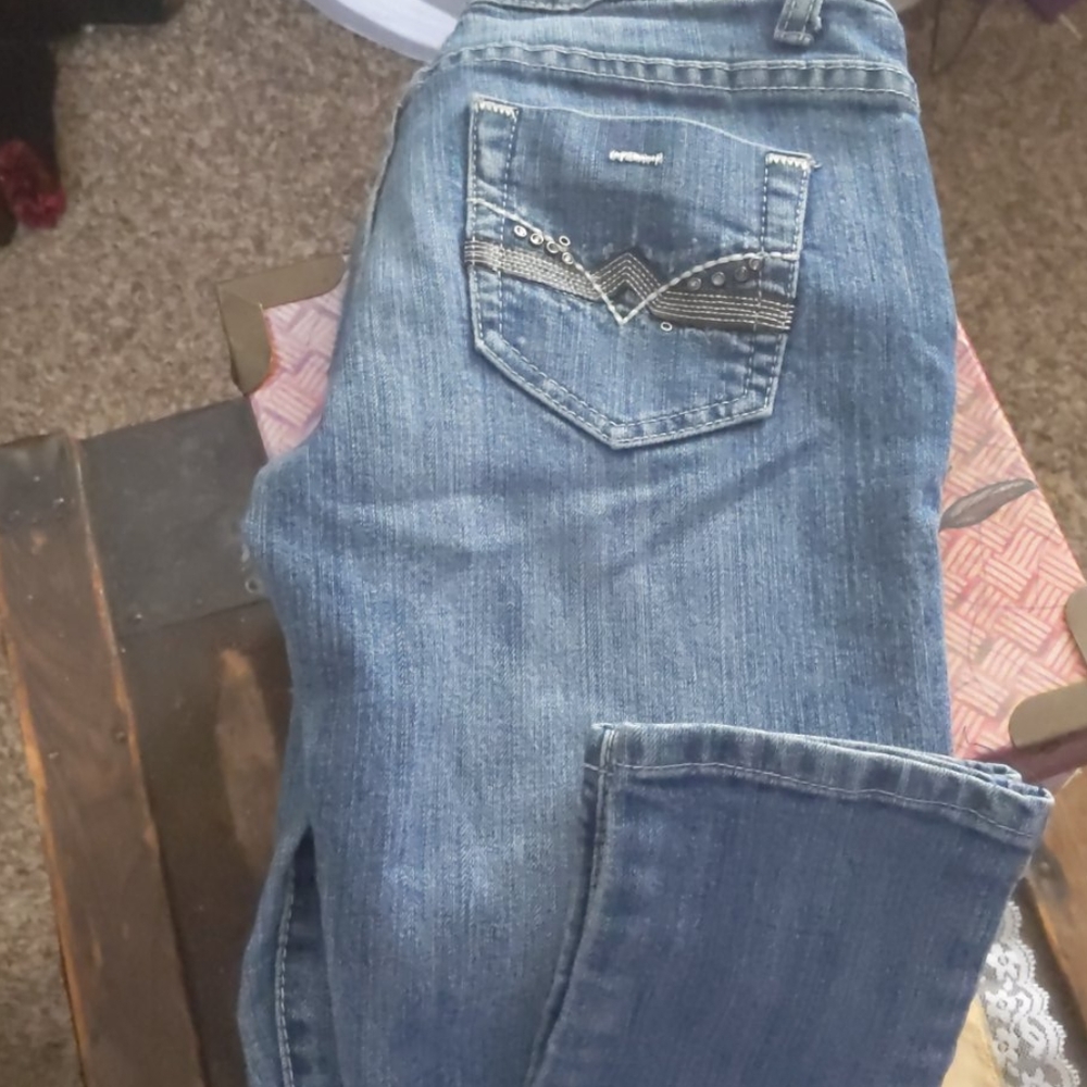 Jeans jr sz 1/2 straight leg